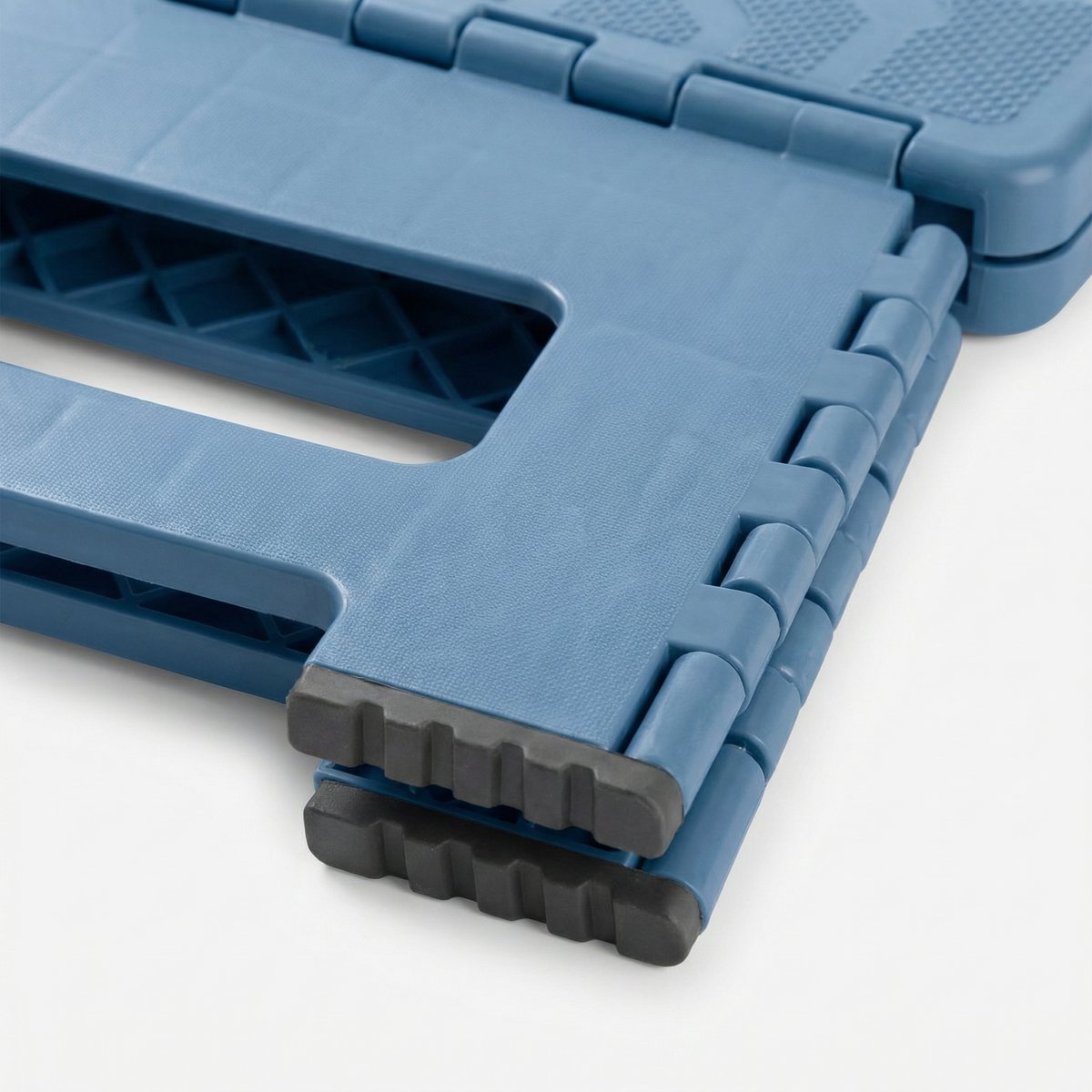 Taburete Plegable Antideslizante Azul - Livarno Home