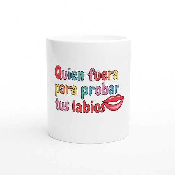 Taza con Mensaje — Enhorabuena, en el mundo hay alguien que te quiere muuucho