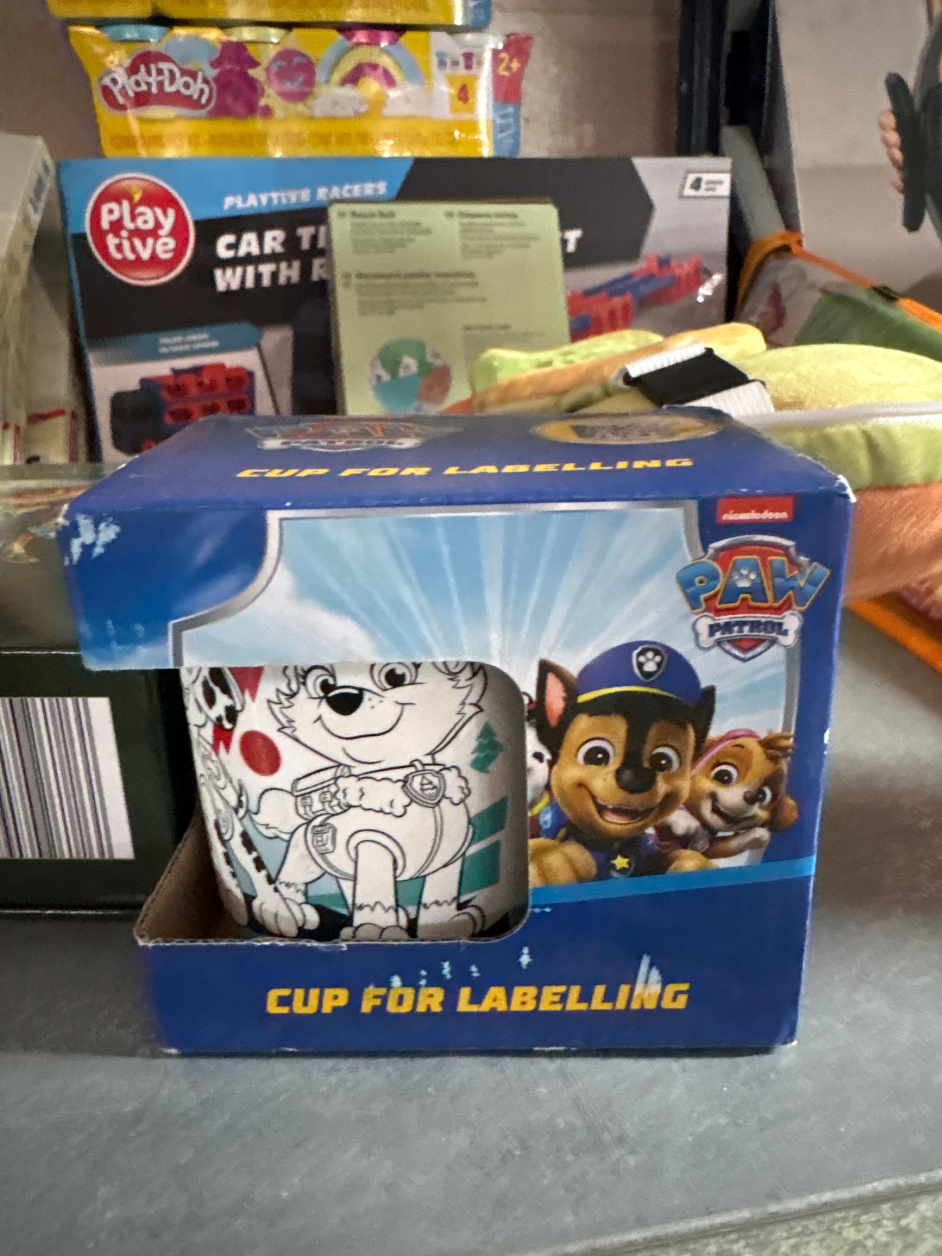 Taza para Colorear Patrulla Canina — Cup for Labelling Paw Patrol