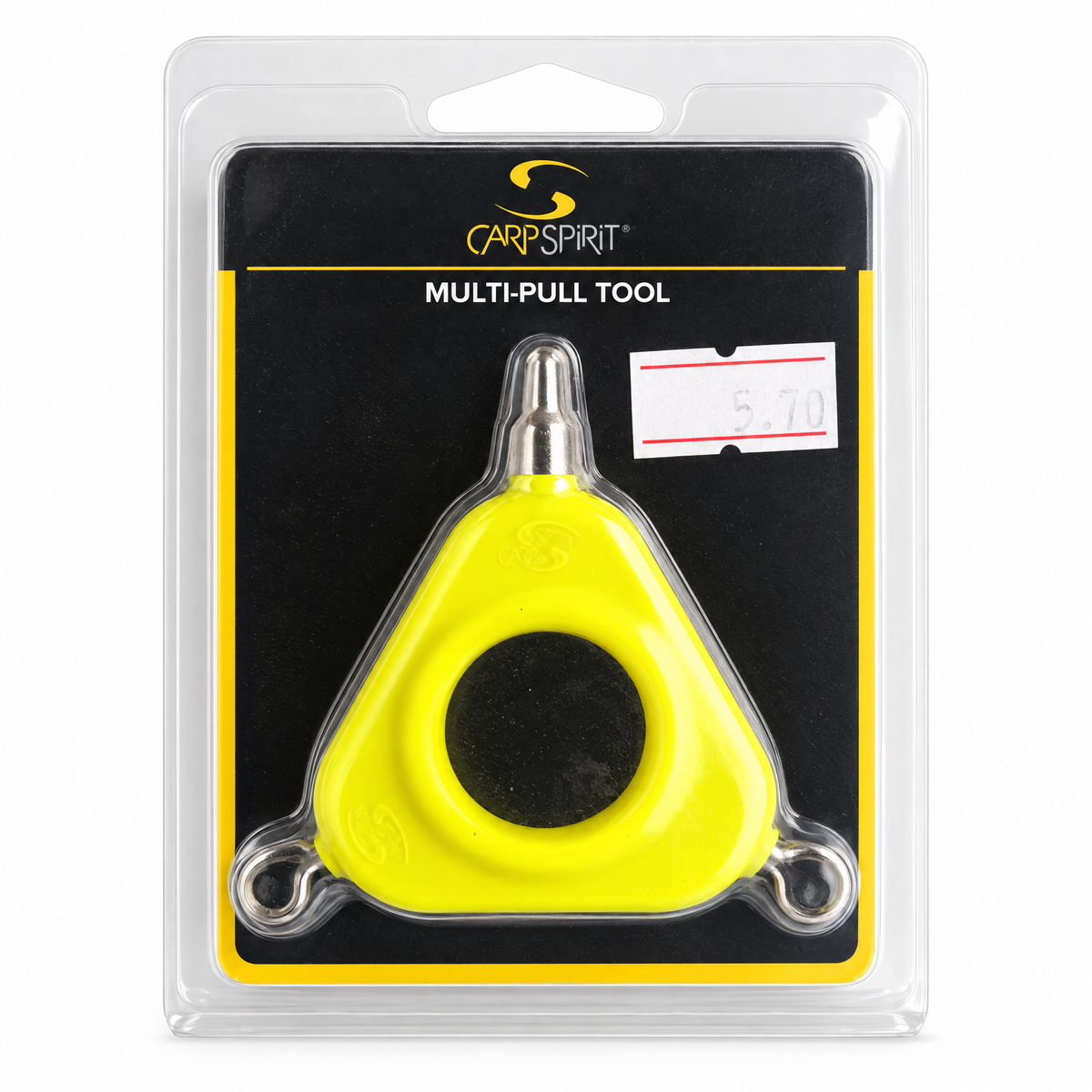 Carp Spirit Multi-Pull Tool amarillo en su blíster
