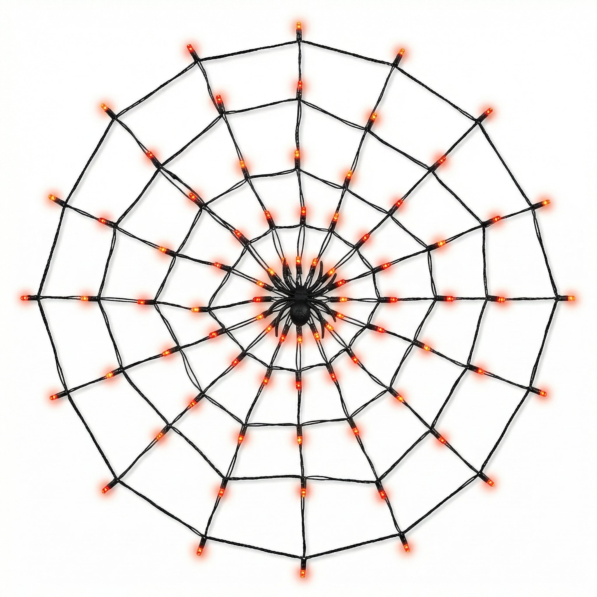 Telaraña LED Decorativa 120cm 80 LEDs Interior/Exterior Halloween | Livarno Home