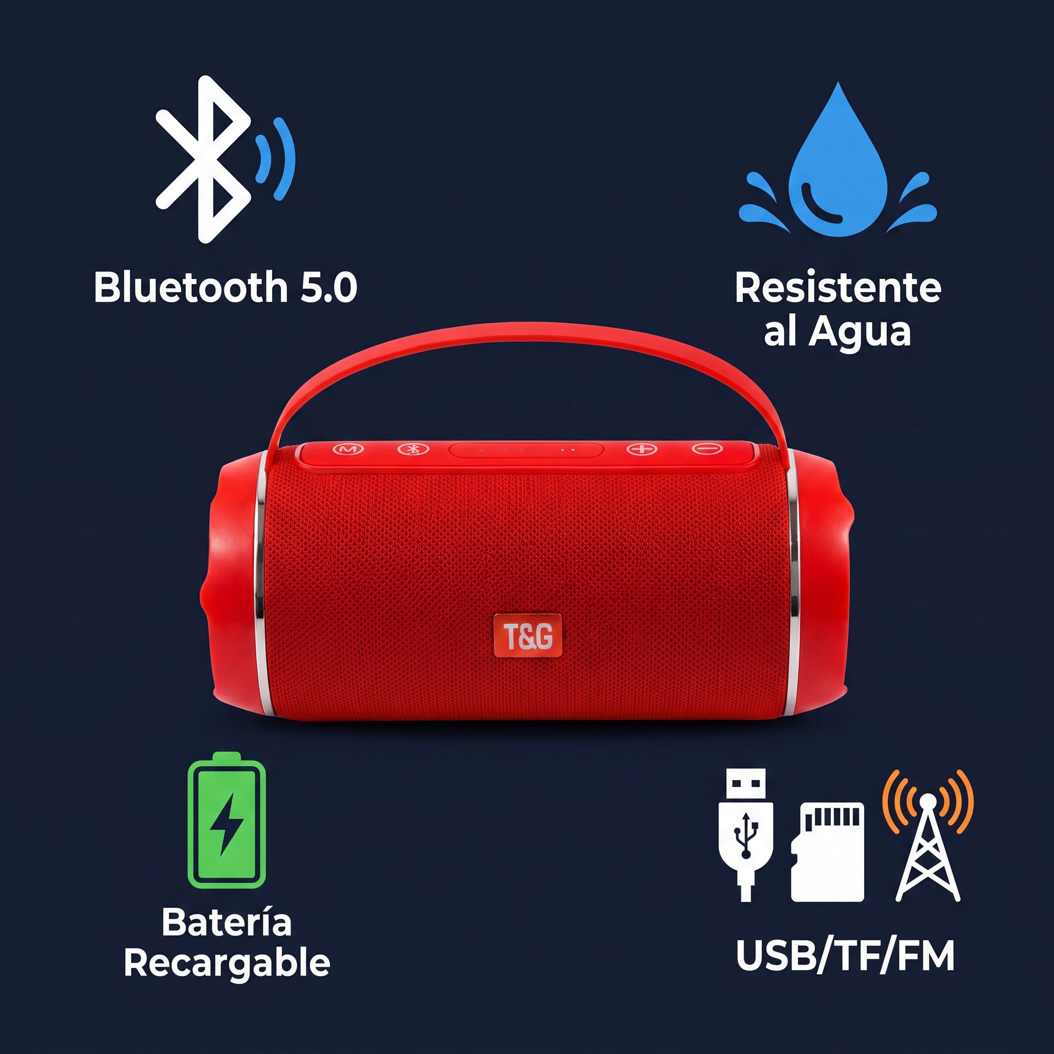 Altavoz Bluetooth TG-116C
