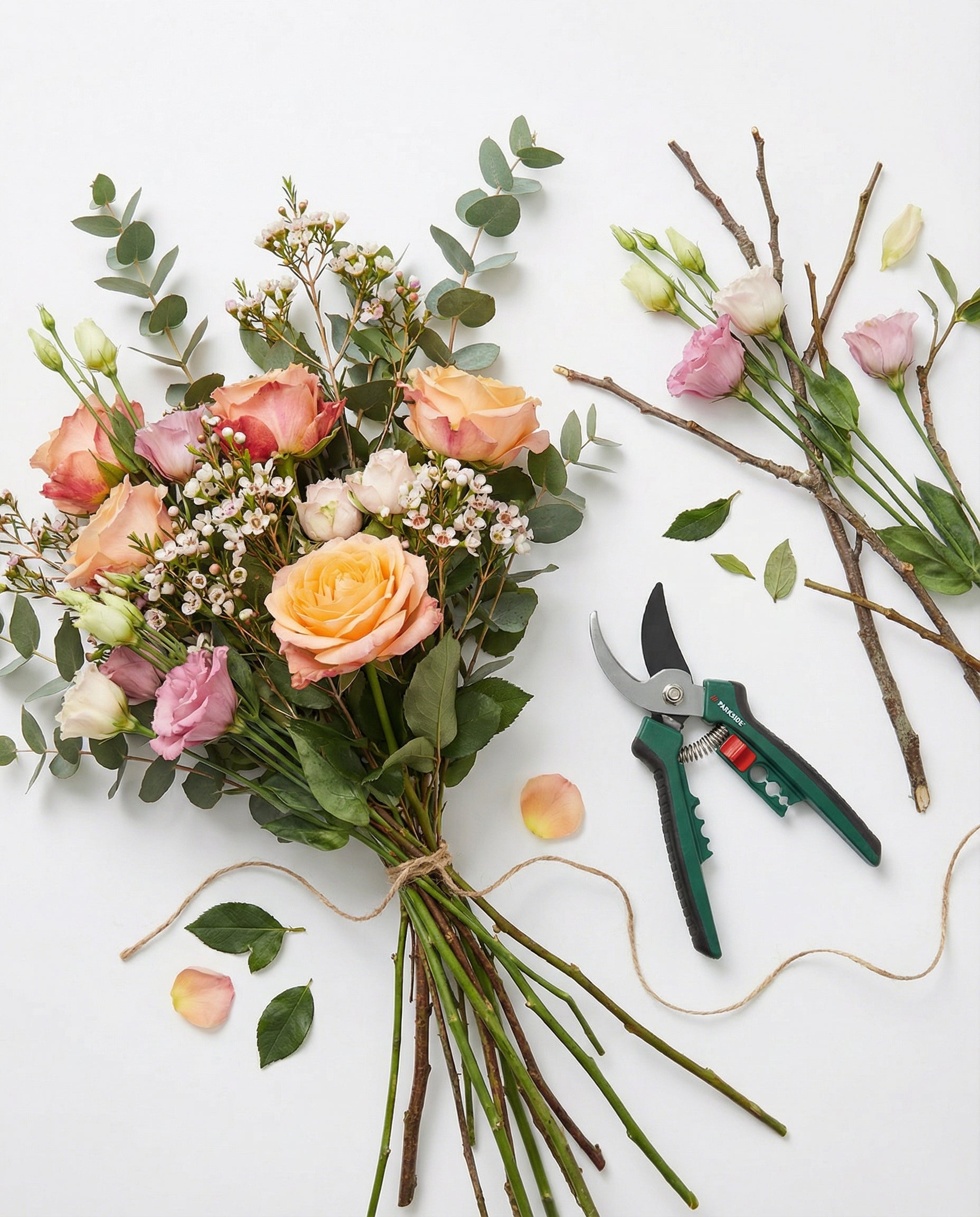 Tijera de Florista para Flores y Madera Dura Ø13mm | Parkside