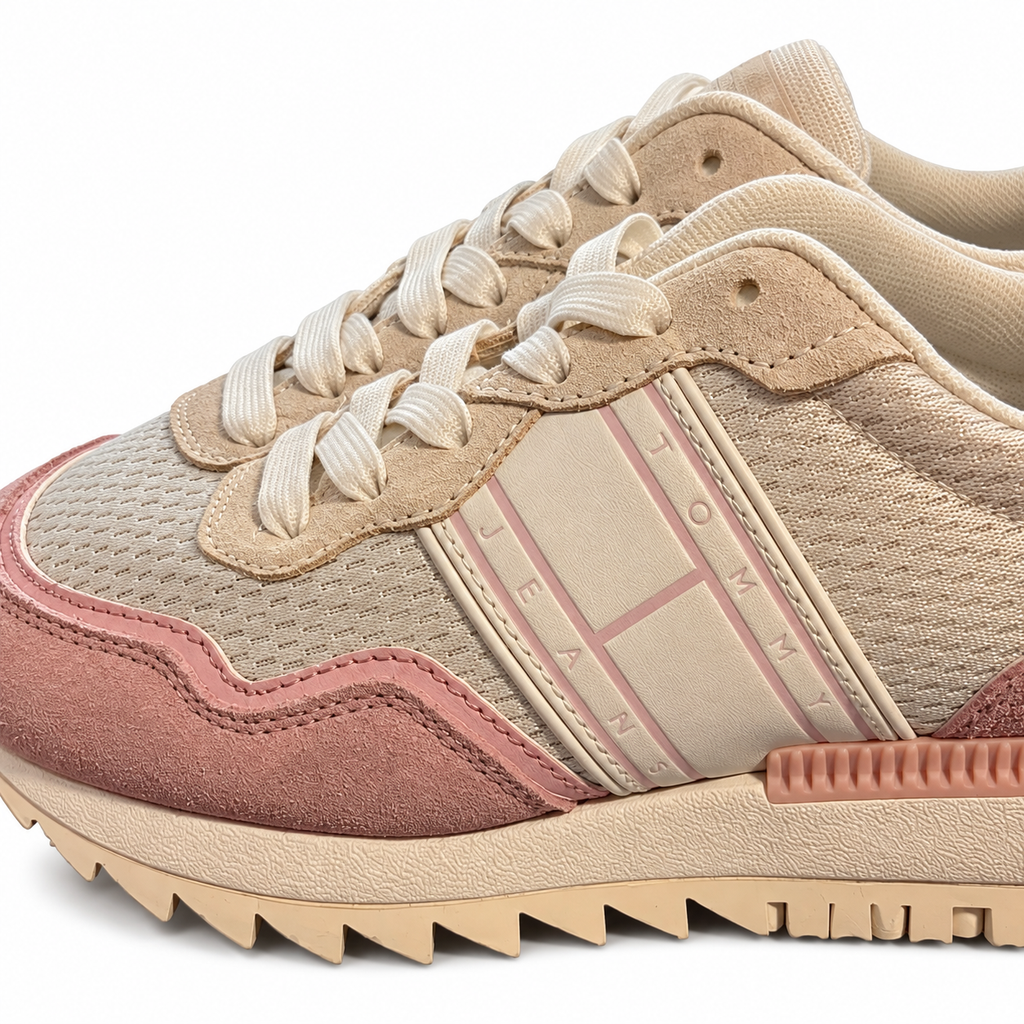 Tommy Jeans beige y rosa talla38 — detalle