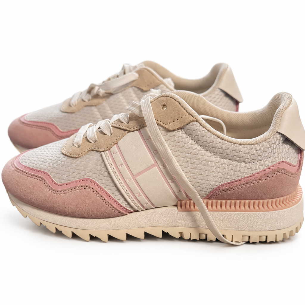 Tommy Jeans beige y rosa talla40 — detalle