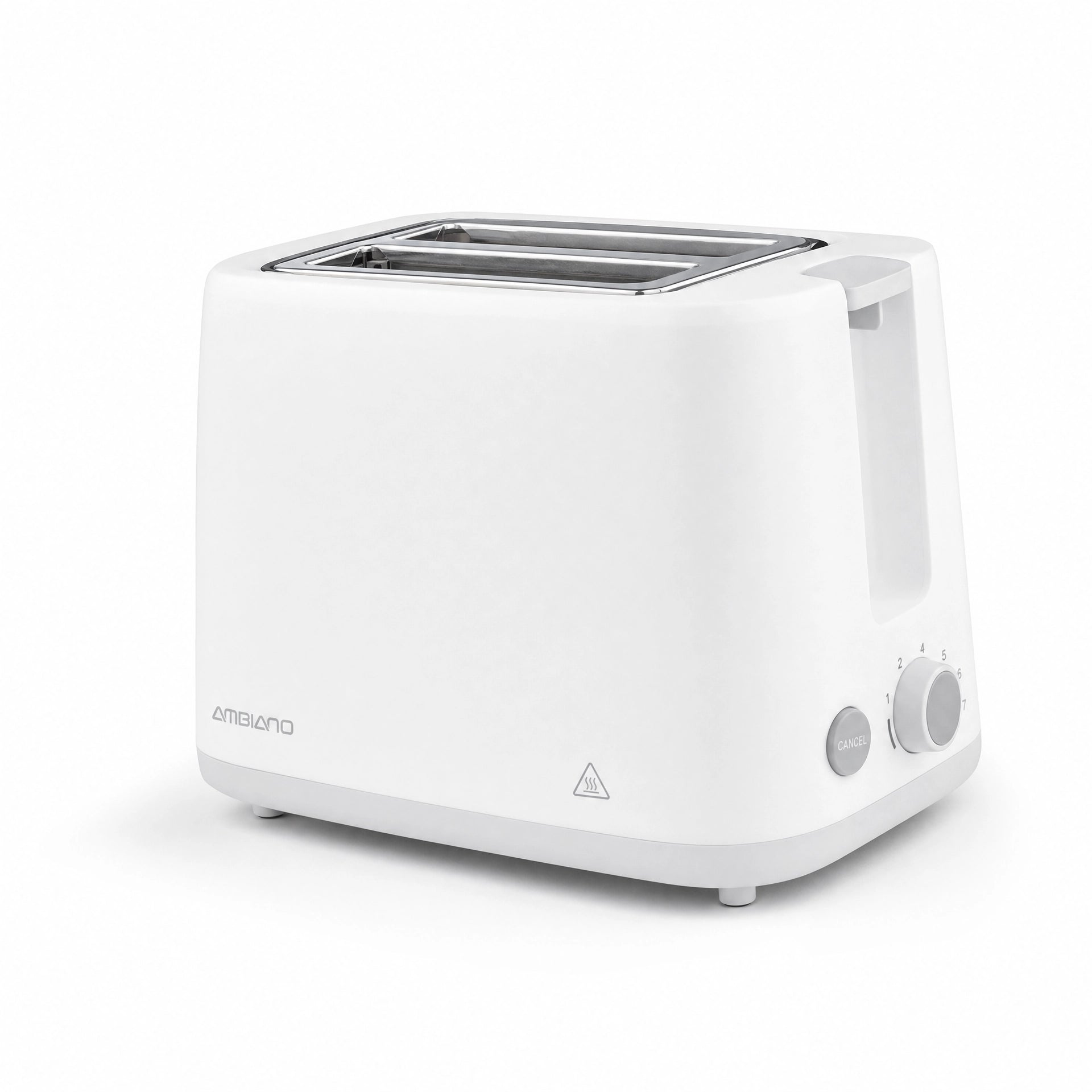 Tostadora 2 Ranuras Ambiano | Blanca 820-980W