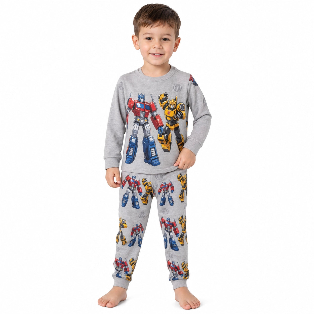 Pijama Transformers Bumblebee — Talla 98/104