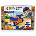 Caja Trefl Connect camión de 88 bloques sobre fondo blanco