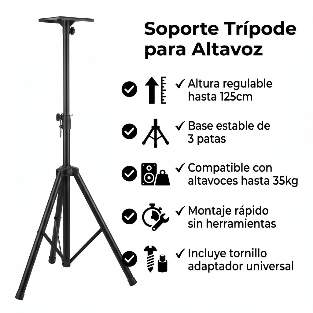 Soporte Trípode para Altavoz