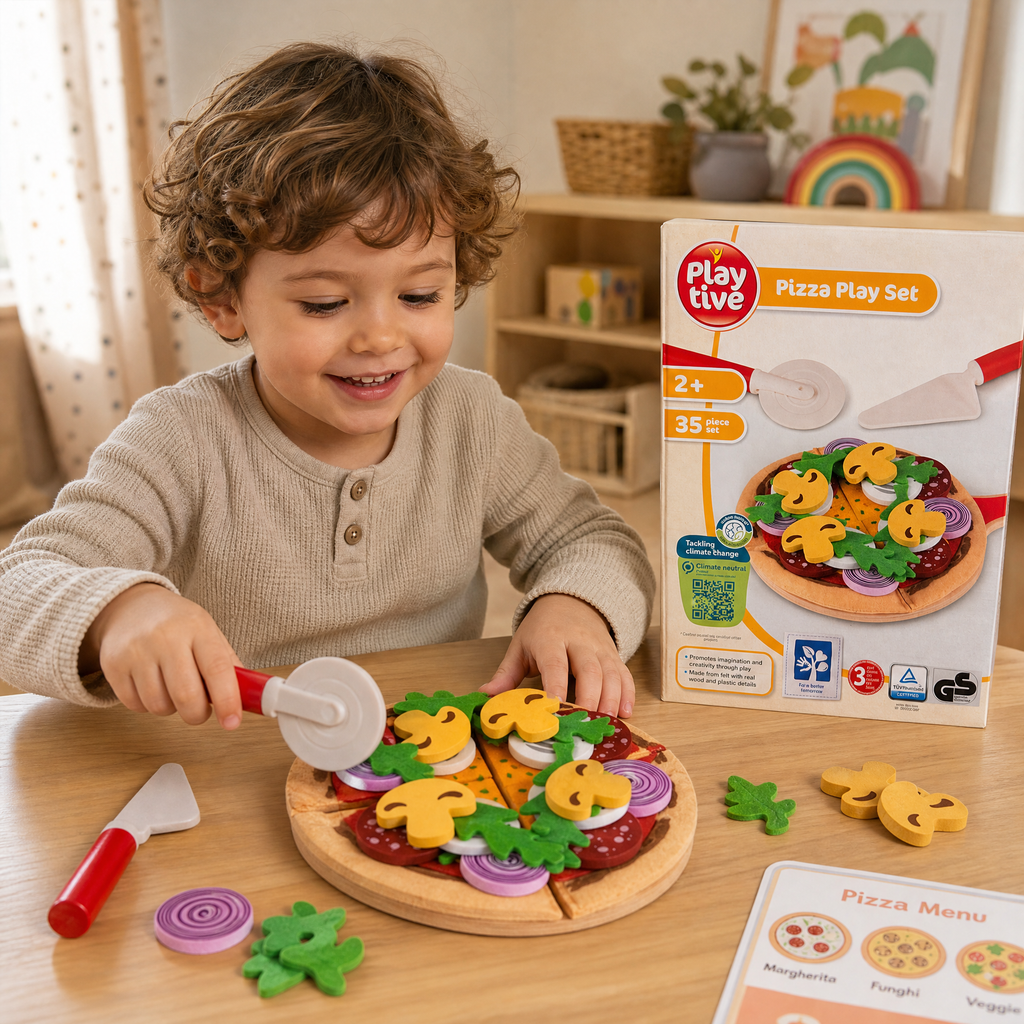 Playtive Pizza Play Set Accesorios Cocina