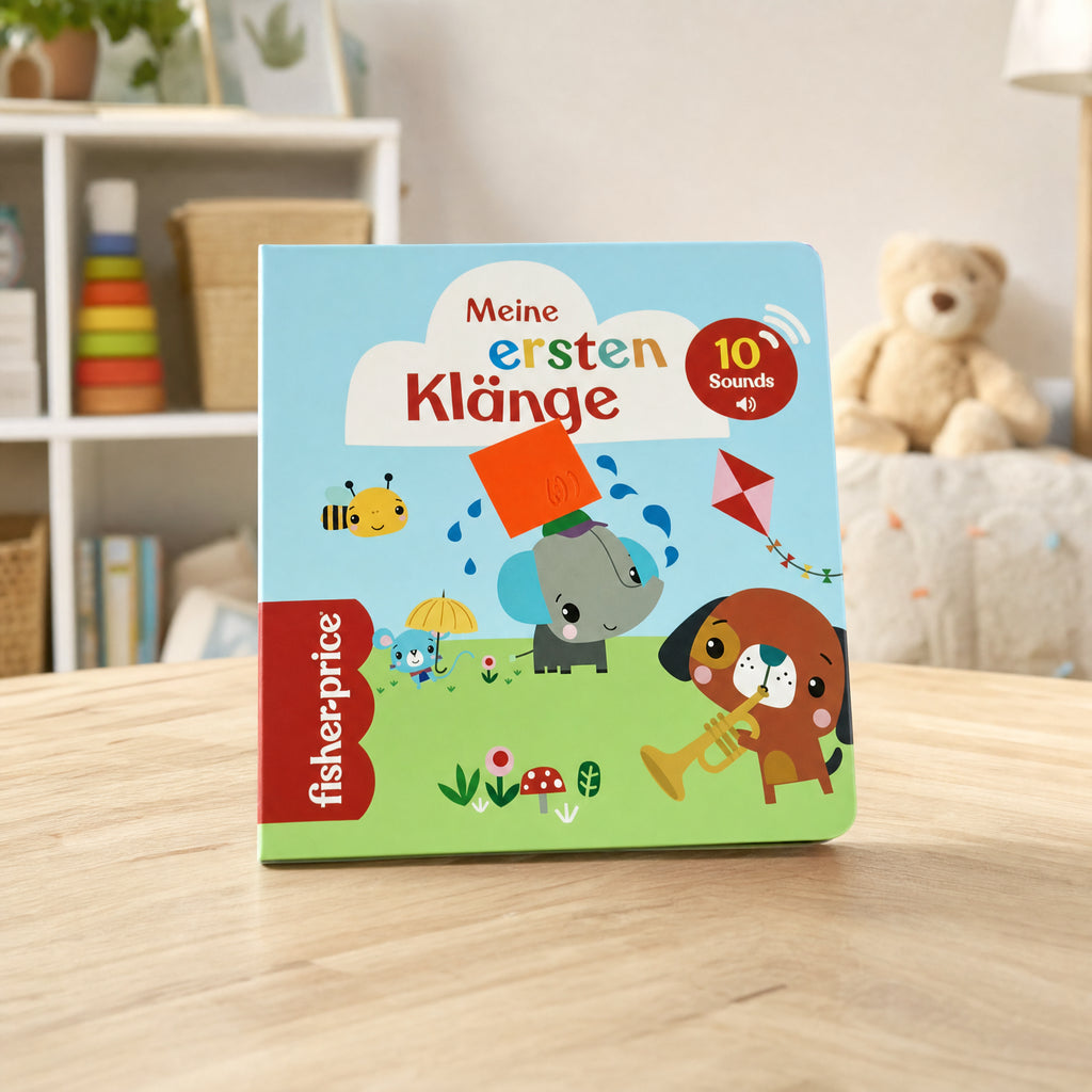 Fisher-Price Libro de sonidos Meine ersten Klänge 10 sonidos de animales