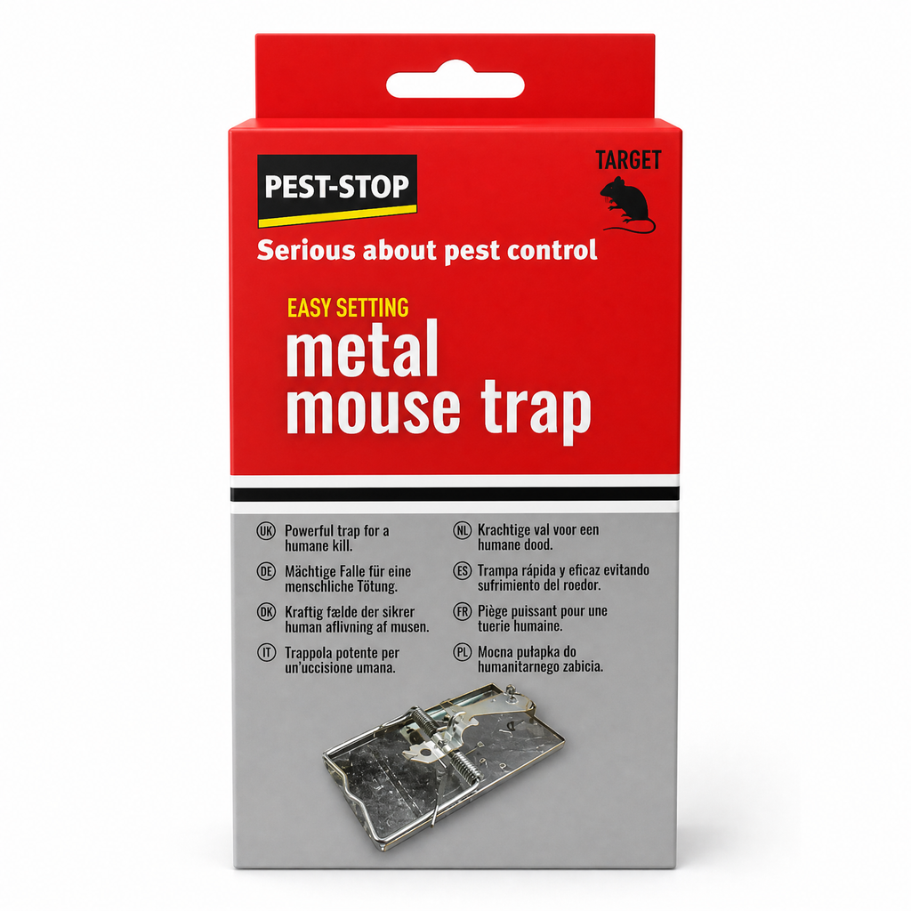 Trampa para ratones Pest-Stop Metal Mouse Trap - foto 1
