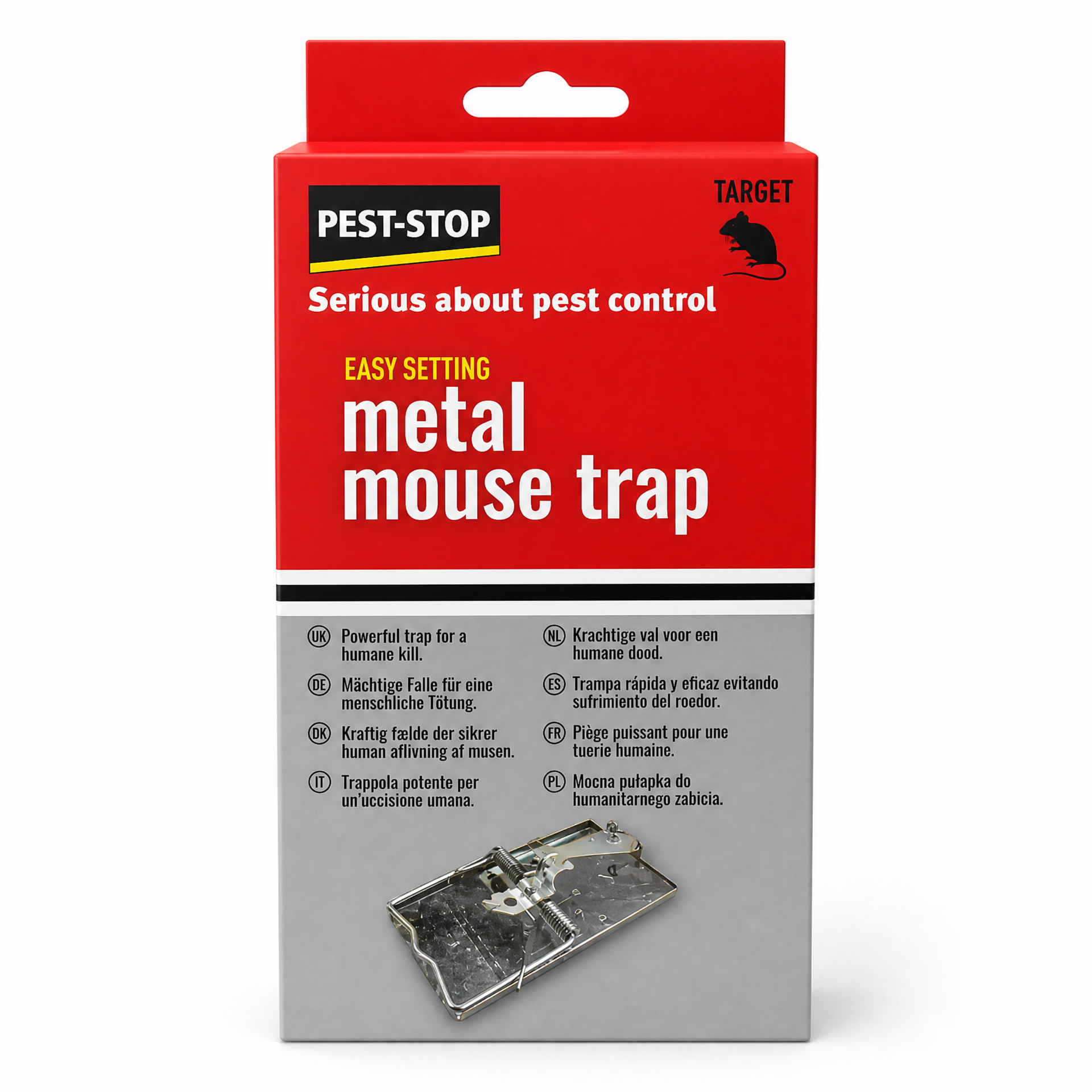 Trampa para ratones Pest-Stop Metal Mouse Trap - foto 1