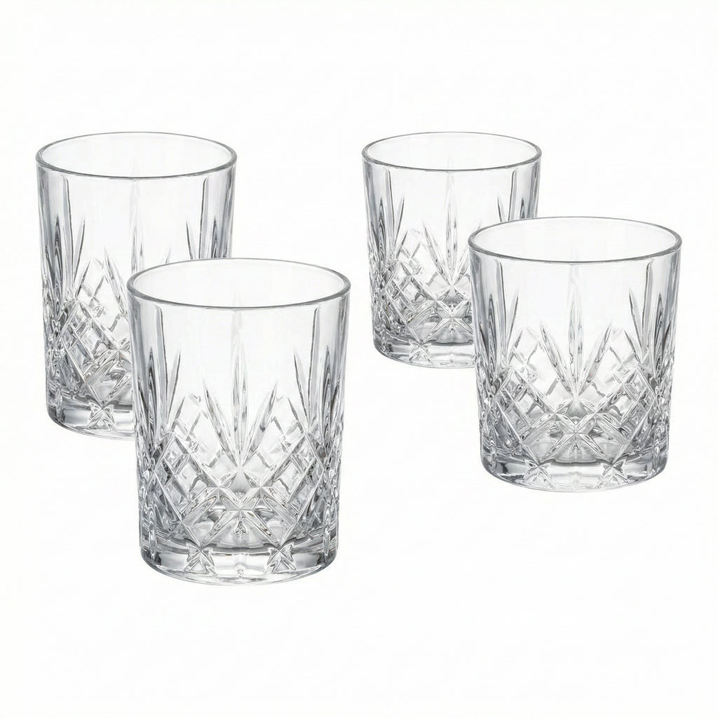 Set 4 Vasos Whisky Livarno Home 280ml