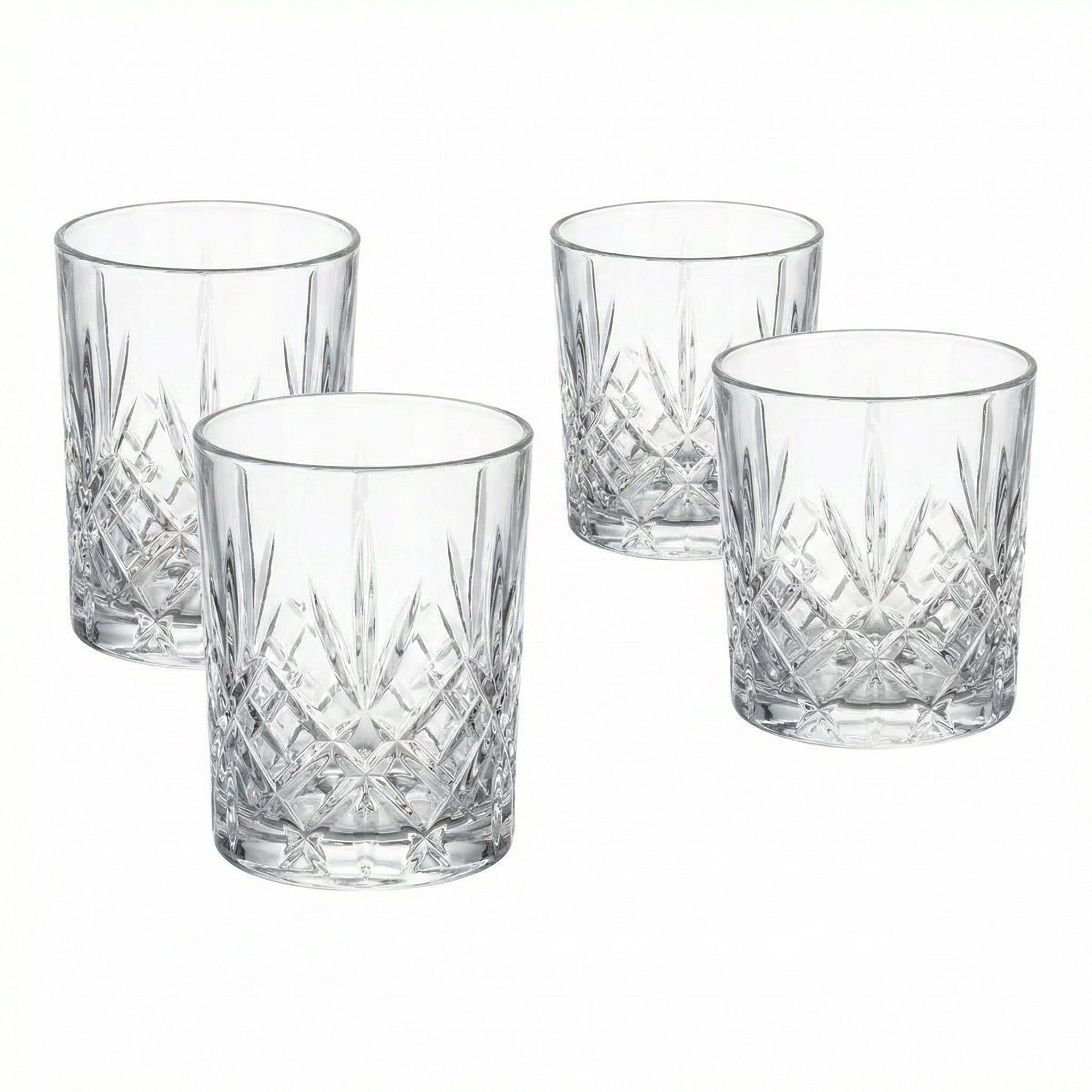 Set 4 Vasos Whisky Livarno Home 280ml