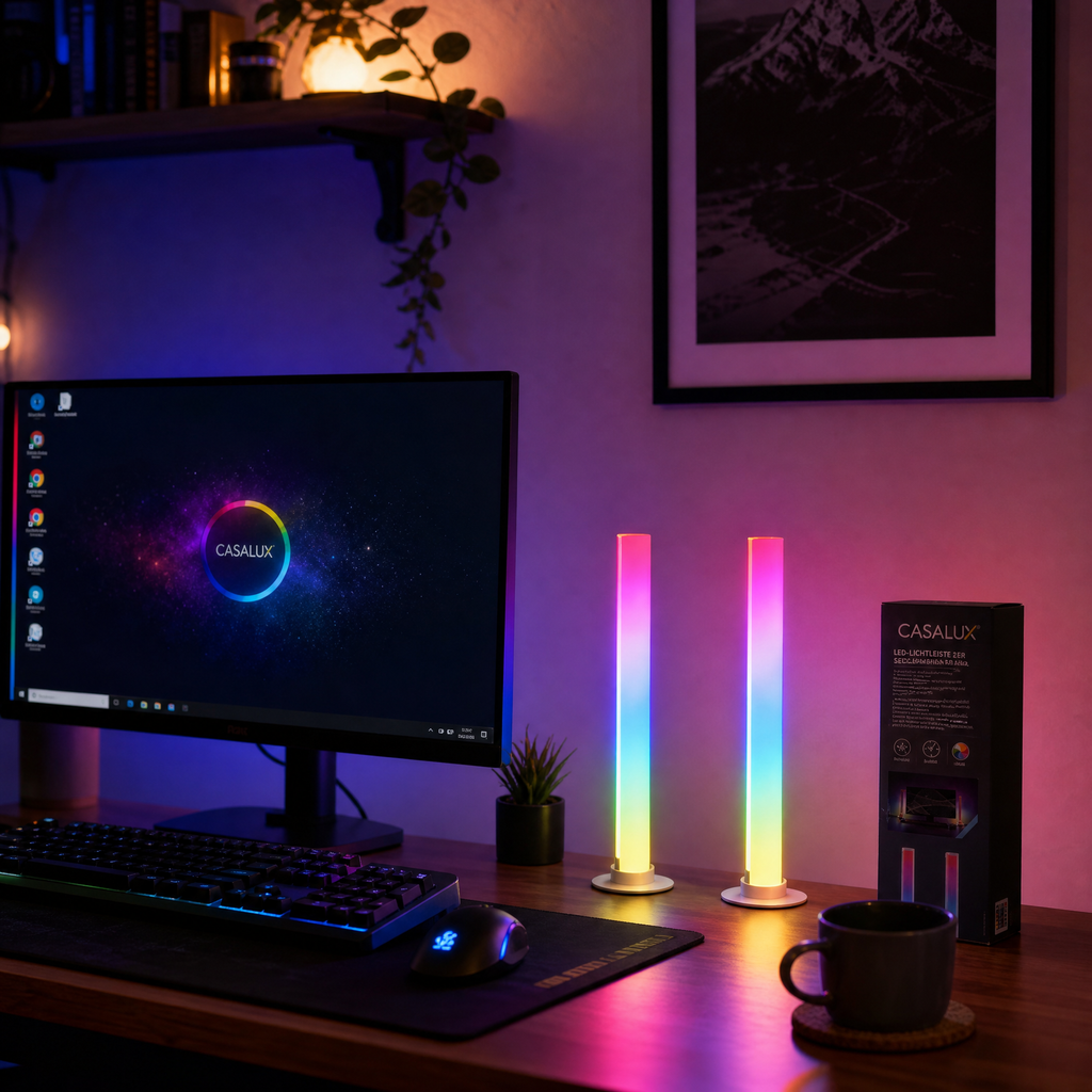 Casalux LED Barras Luz RGB Set 2