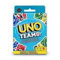 Caja original Mattel UNO Teams, juego por equipos 7+