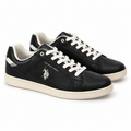 Zapatillas U.S. Polo Assn CODY010B negras talla 44 sobre fondo blanco