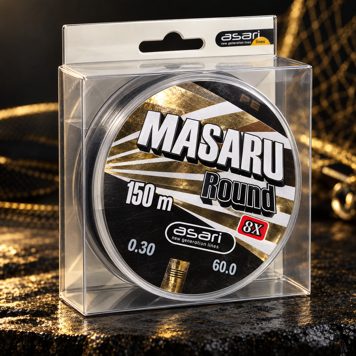 Asari Masaru Round 8X 0,30 mm · 150 m