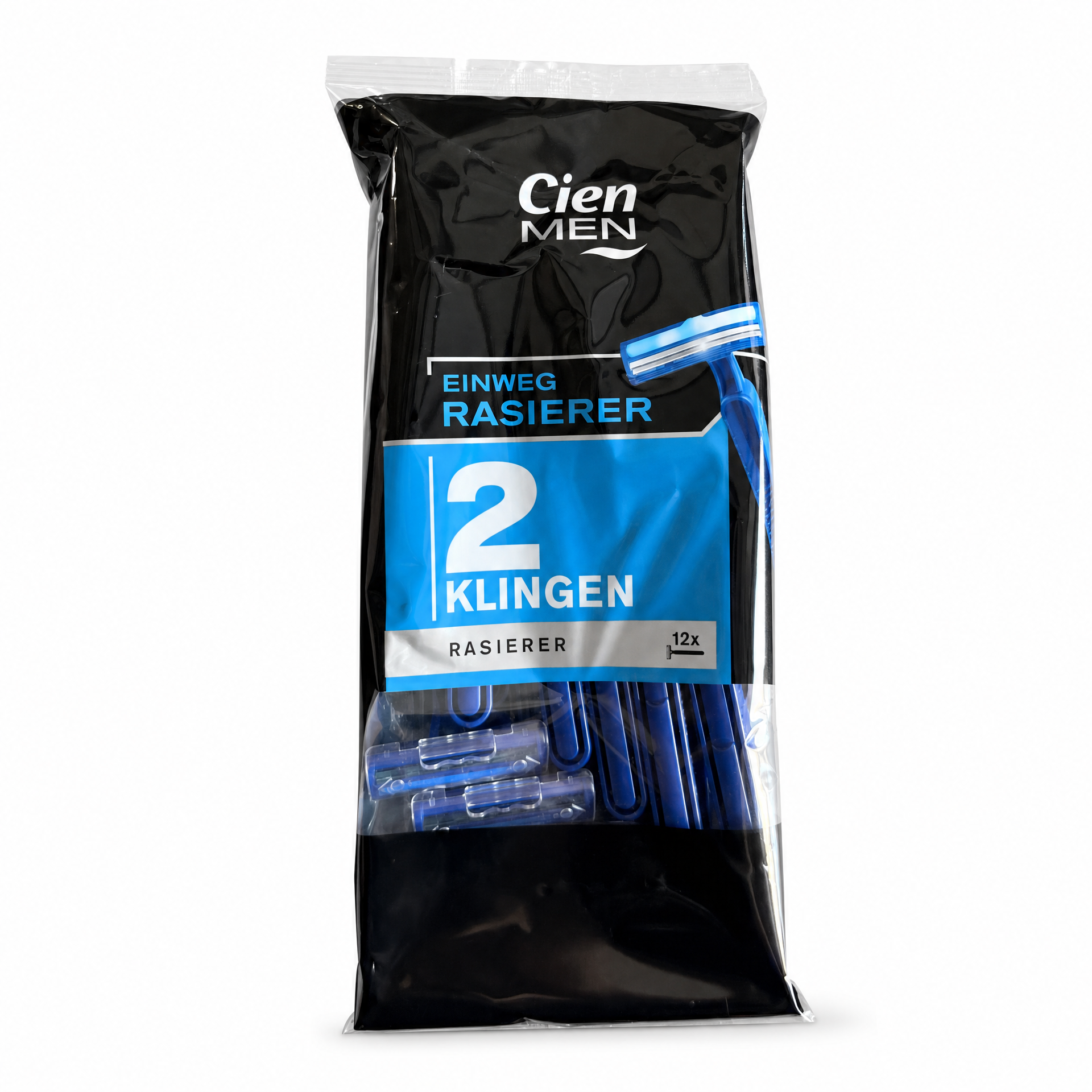Pack Cien Men de 12 cuchillas desechables de dos hojas