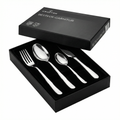 Cubertería Crofton Acero Inoxidable — Tenedor, Cuchara, Cucharilla y Cuchillo