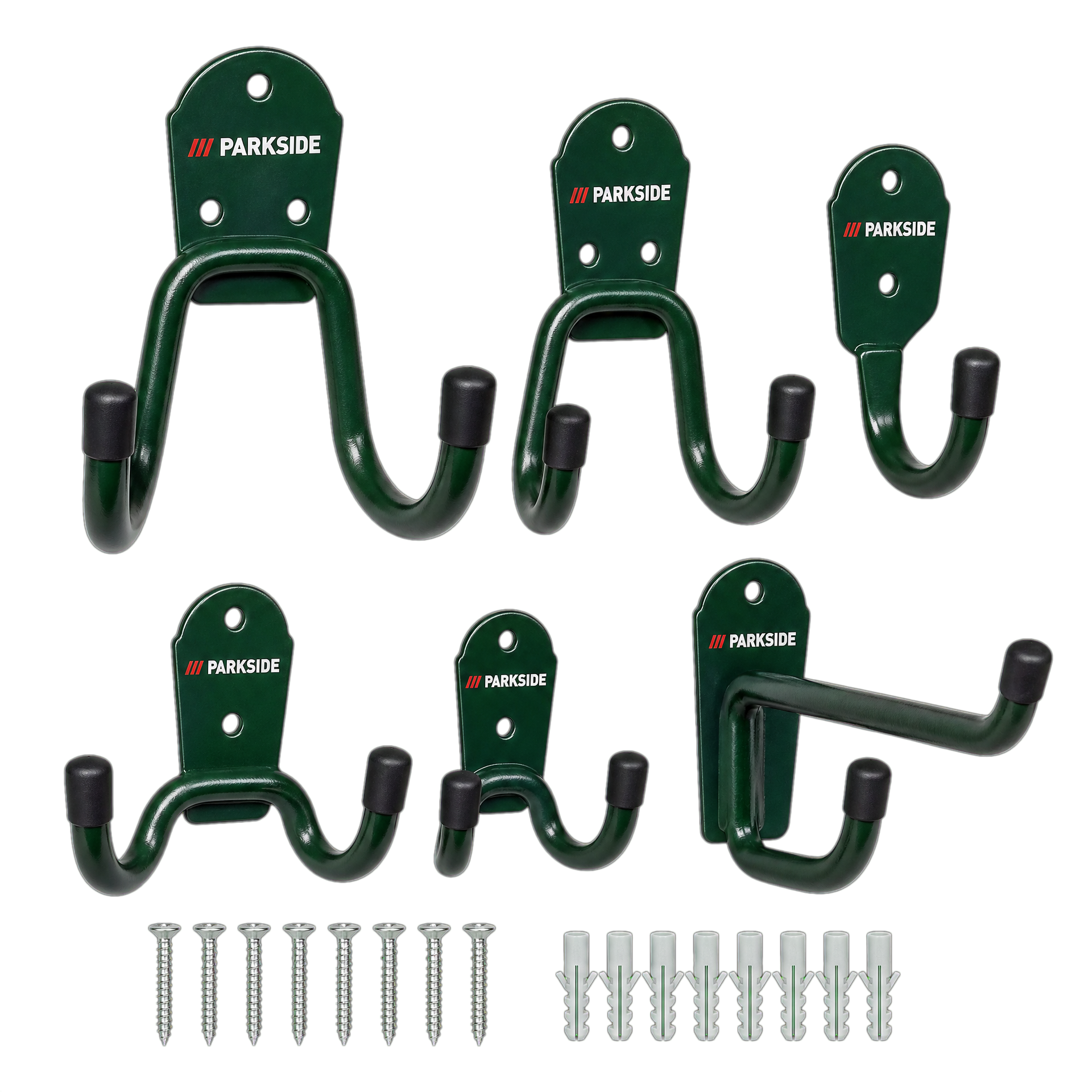 Parkside Hook Set Ganchos Pared Pack 2