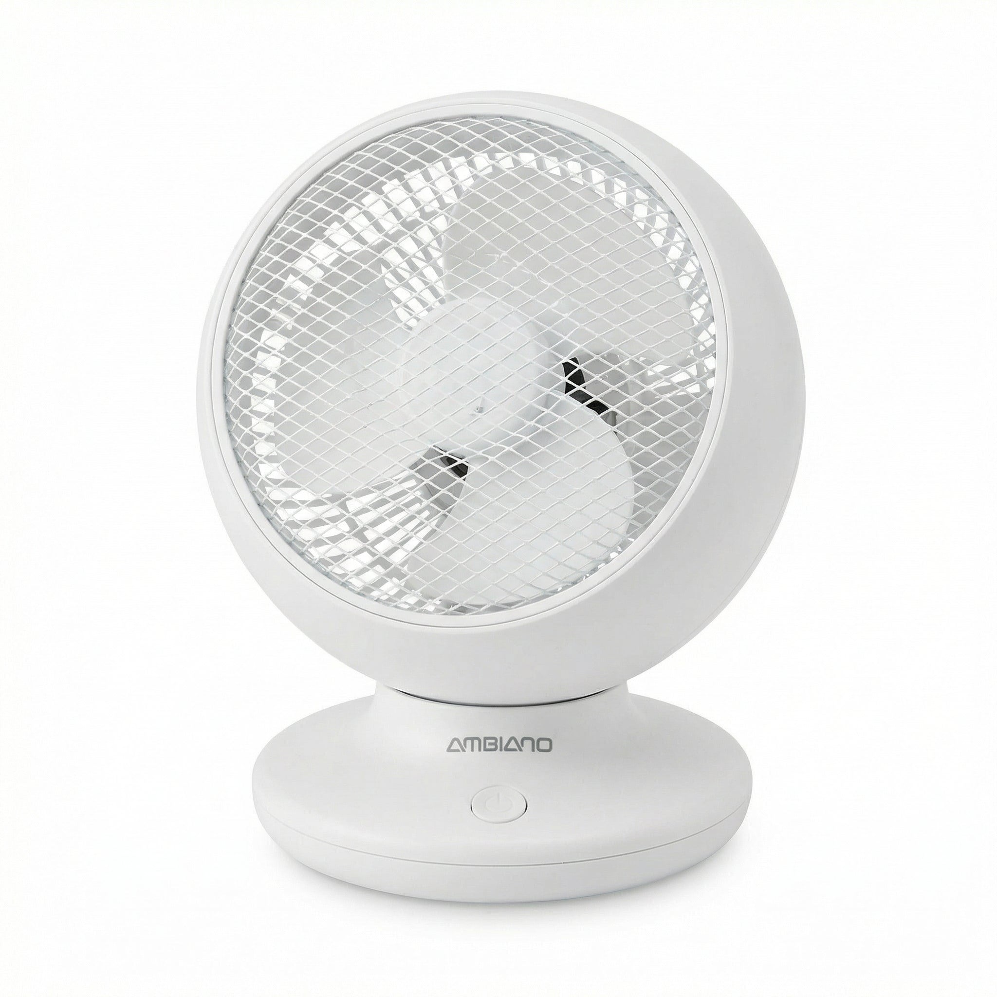 Ventilador de Mesa Esférico con Oscilación Multidireccional 3 Modos | Ambiano