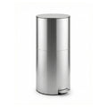 Papelera Box con Pedal Vilagrasa 60L Acero Inoxidable Gris