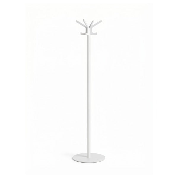 Perchero de Pie Vilagrasa Nuda-01 — Aluminio Extrusionado Blanco 185cm
