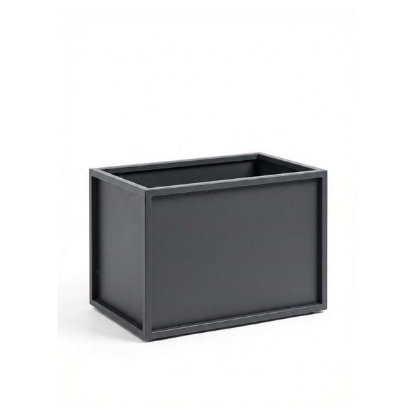 Jardinera Exterior Vilagrasa CER-21 — Colección Ceres Pequeña Antracita RAL 7016