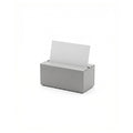 Portatarjetas Vilagrasa Office Link-15 — Sobremesa Acero Gris Aluminio RAL 9006