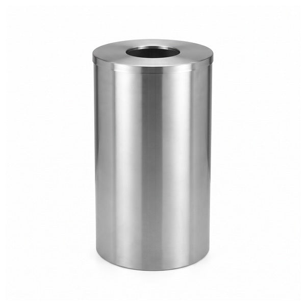 Papelera de Reciclaje Vilagrasa BASIC-ECO INOX — Eco Inox-Papelera Ecologø366X653 Mm Cap. 48 L.