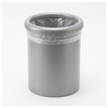 Papelera de Oficina Vilagrasa LINK-4 RAL9006 — 4 Ral9006-Papelera Aro Portabolsa Ø253X321 Mm