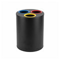 Papelera de Reciclaje Vilagrasa GIRO-03 NEGRA — 03 Negra Papelera