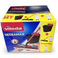 Vileda Ultramax set con recambio extra y caja con desgaste