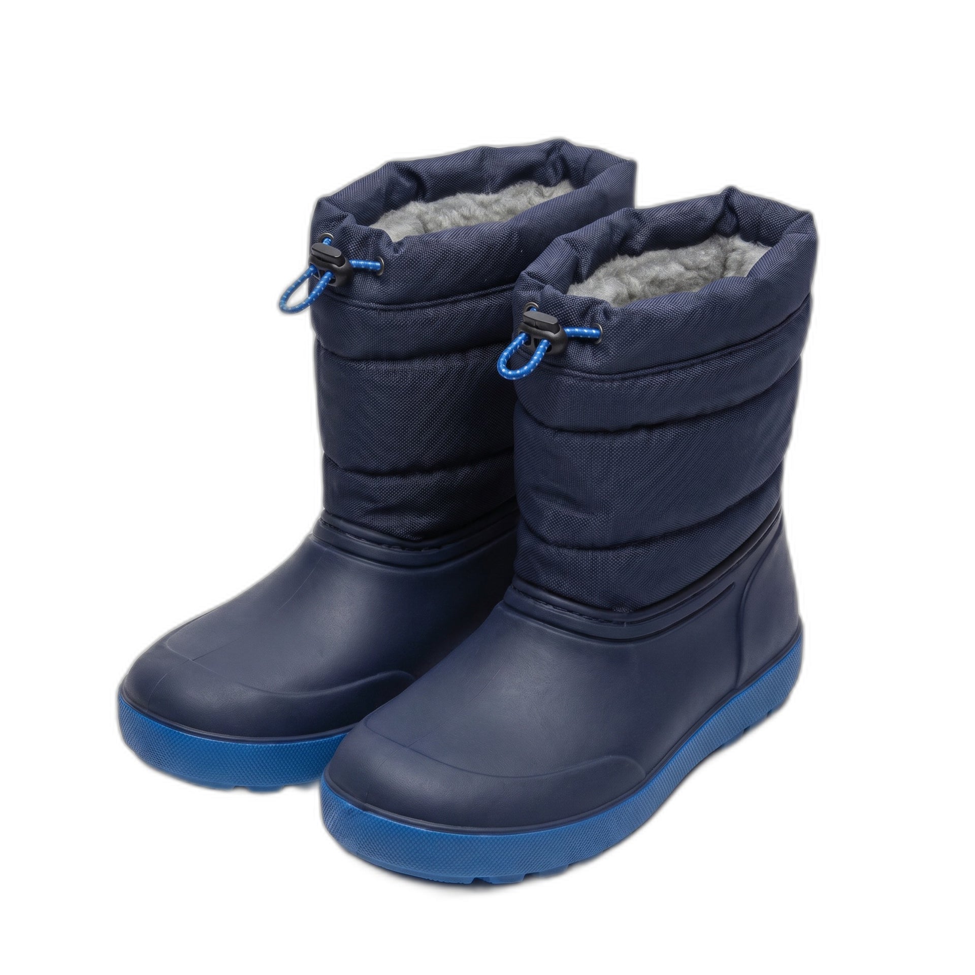 Botas de Nieve I&D Azul Marino — Schnee-Stiefel Infantiles