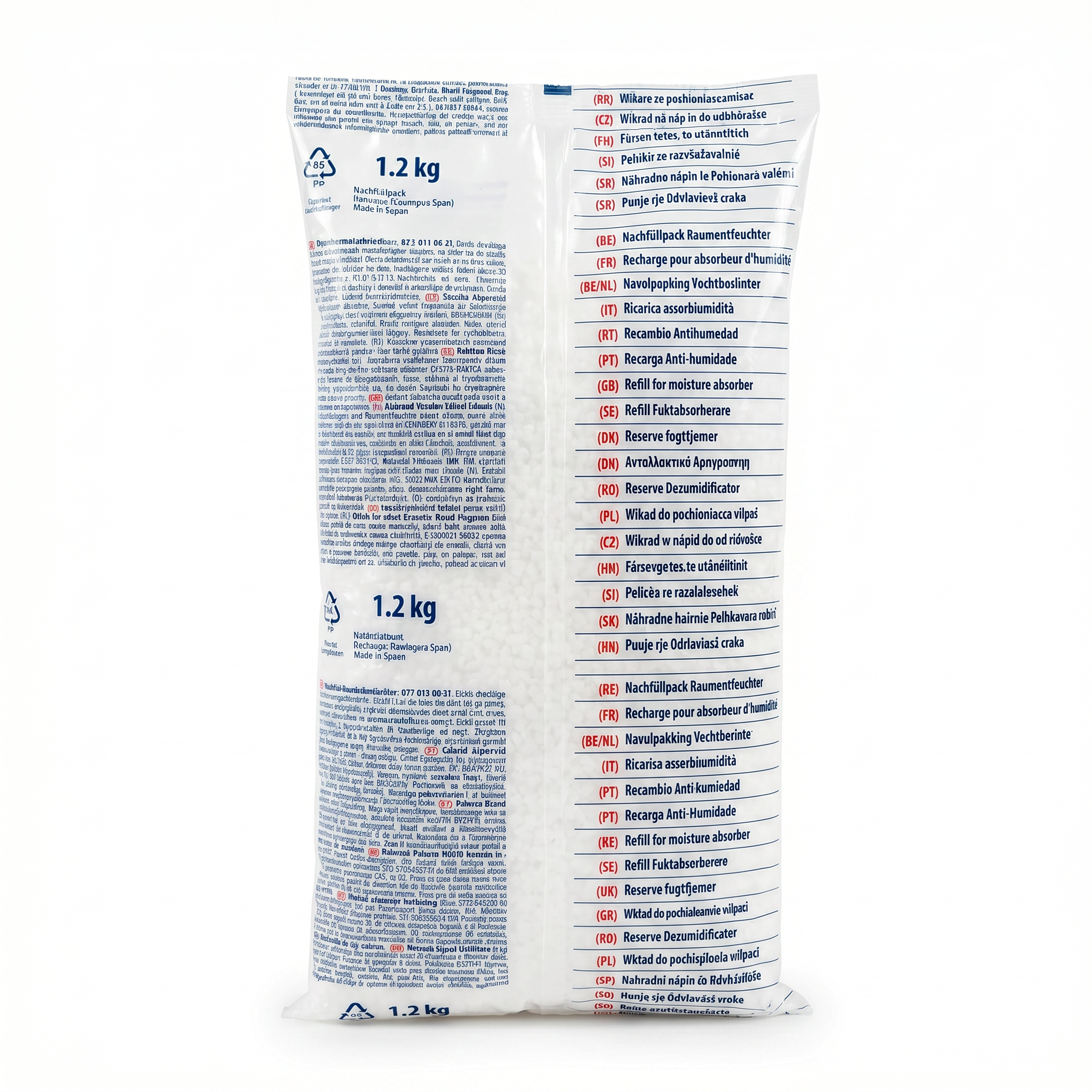 Recambio Antihumedad — Bolsa Granulado Absorbente 1,2 kg