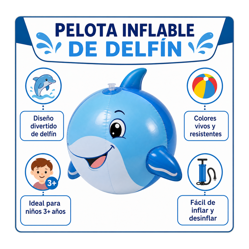 Playtive Junior Pelota Playa Delfin