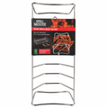 Grill Meister Soporte vertical para costillas de barbacoa