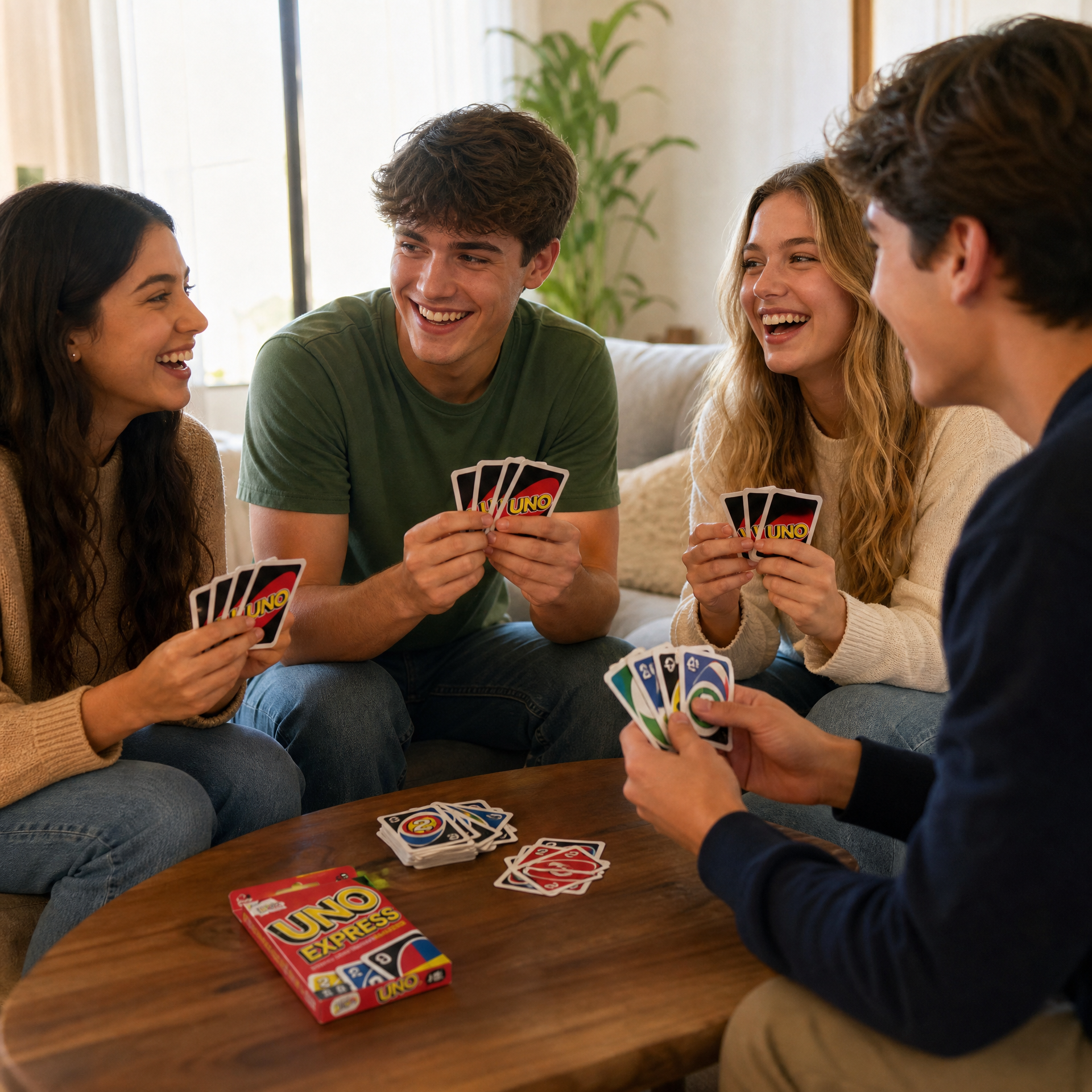Juego de Cartas UNO Express Mattel Games