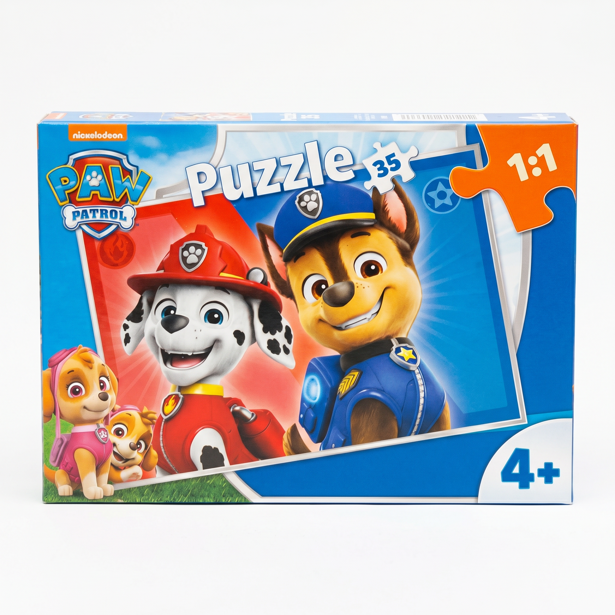 Puzzle PAW Patrol 35 Piezas — Chase y Marshall