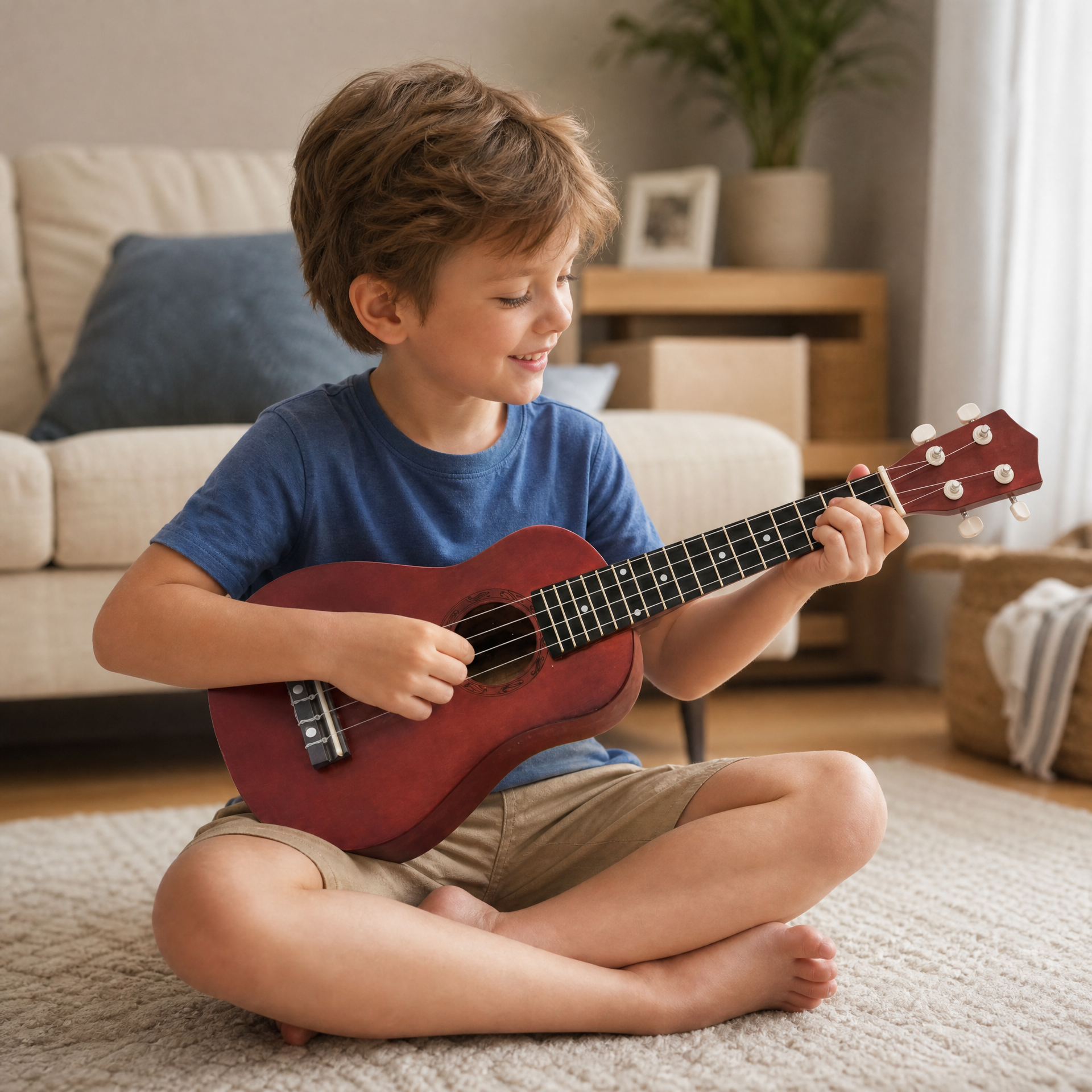Set infantil de ukelele con accesorios