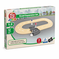 Playtive Junior Set de ampliación de carretera, 12 piezas, 3-8 años