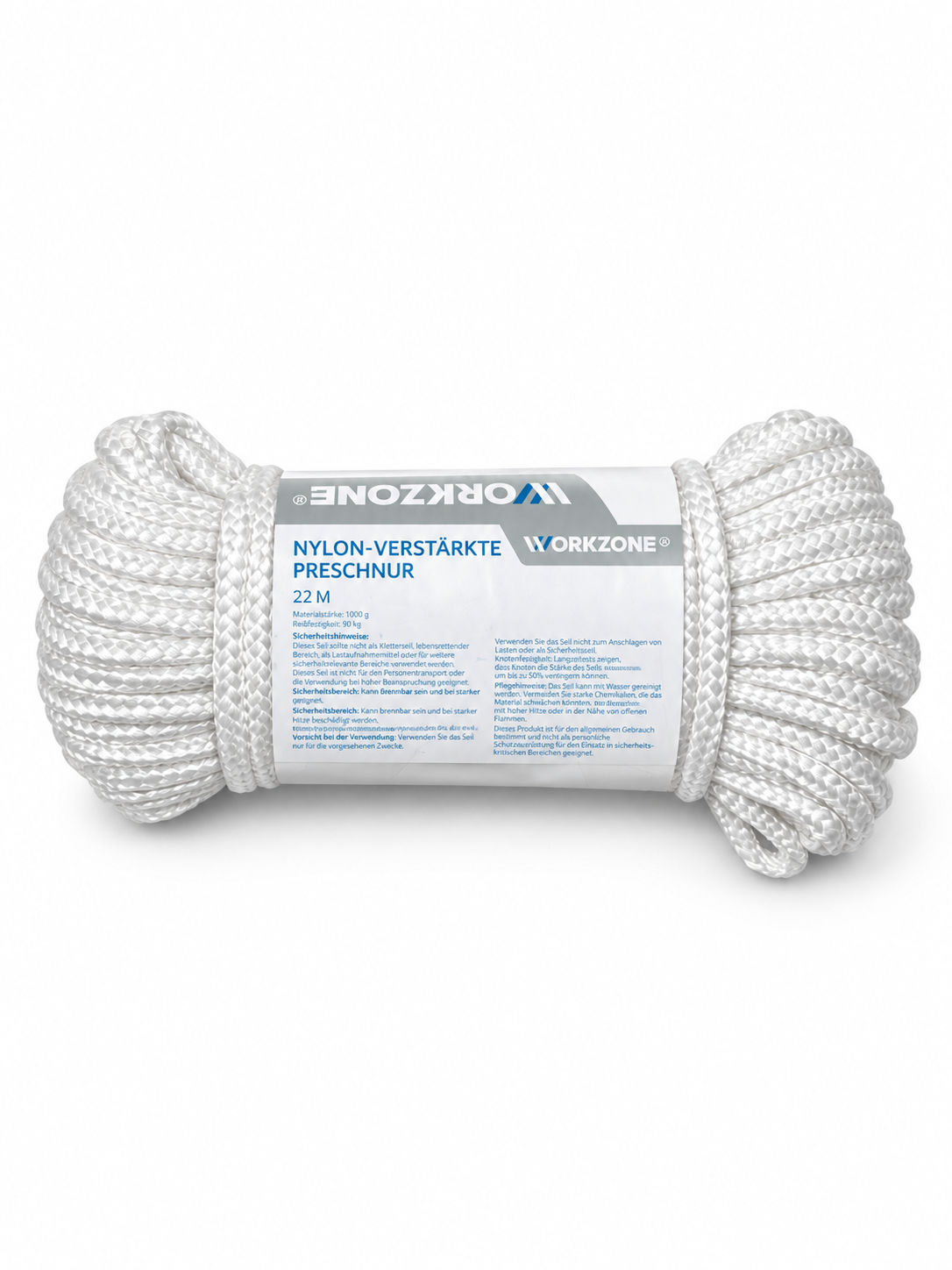 Workzone cuerda blanca de PP reforzada con nylon · 22 m · portada