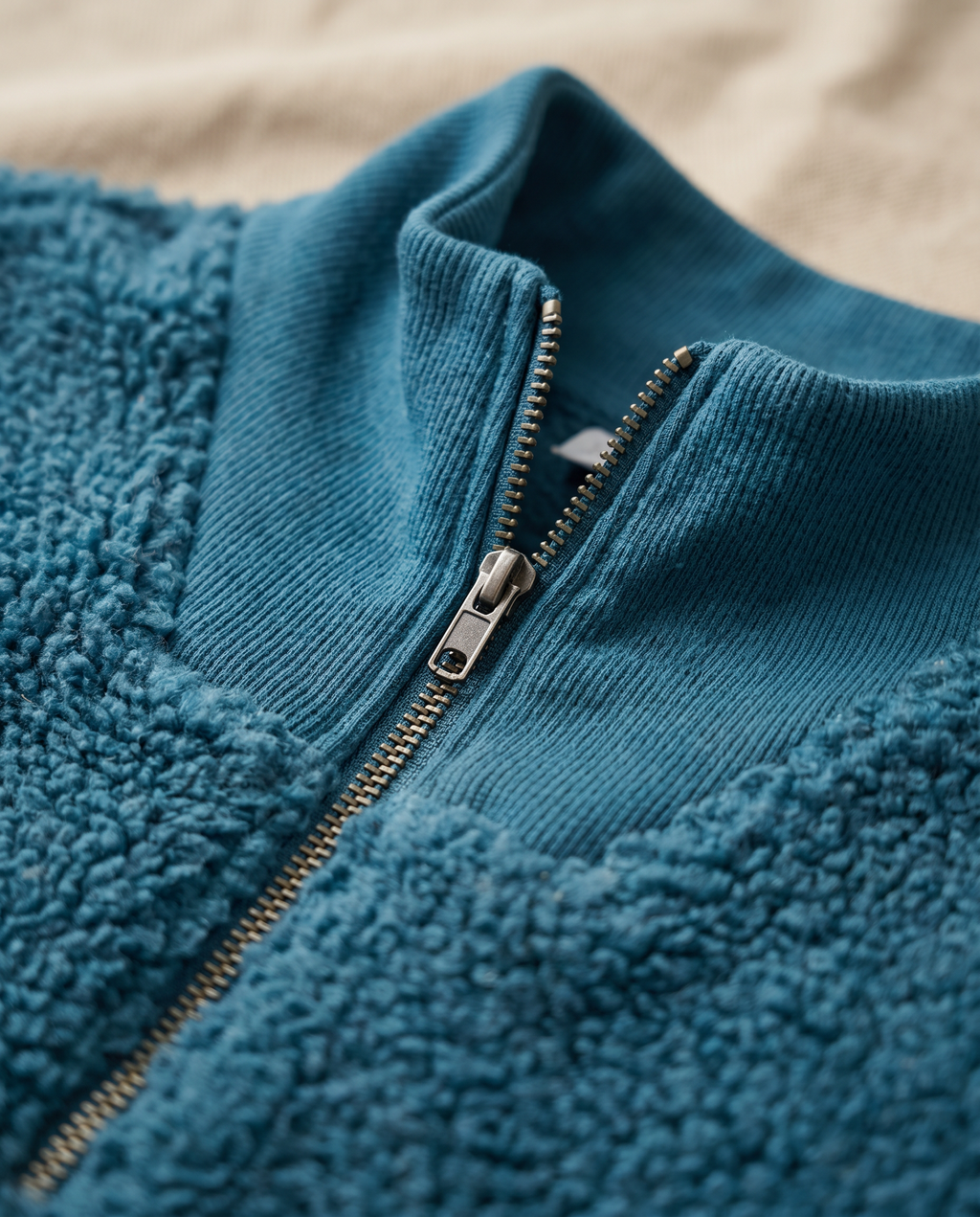 Jersey Polar Mujer Up2Fashion — Azul Petróleo