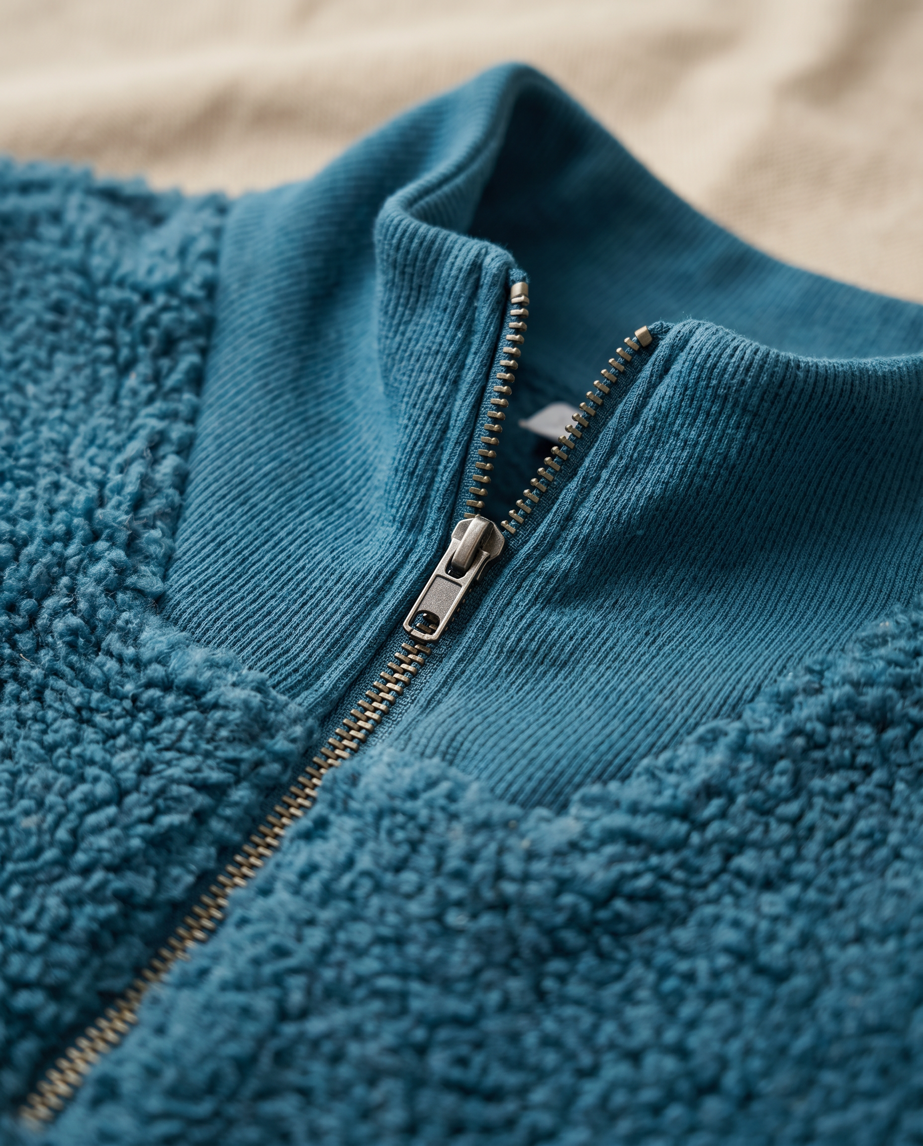 Jersey Polar Mujer Up2Fashion — Azul Petróleo