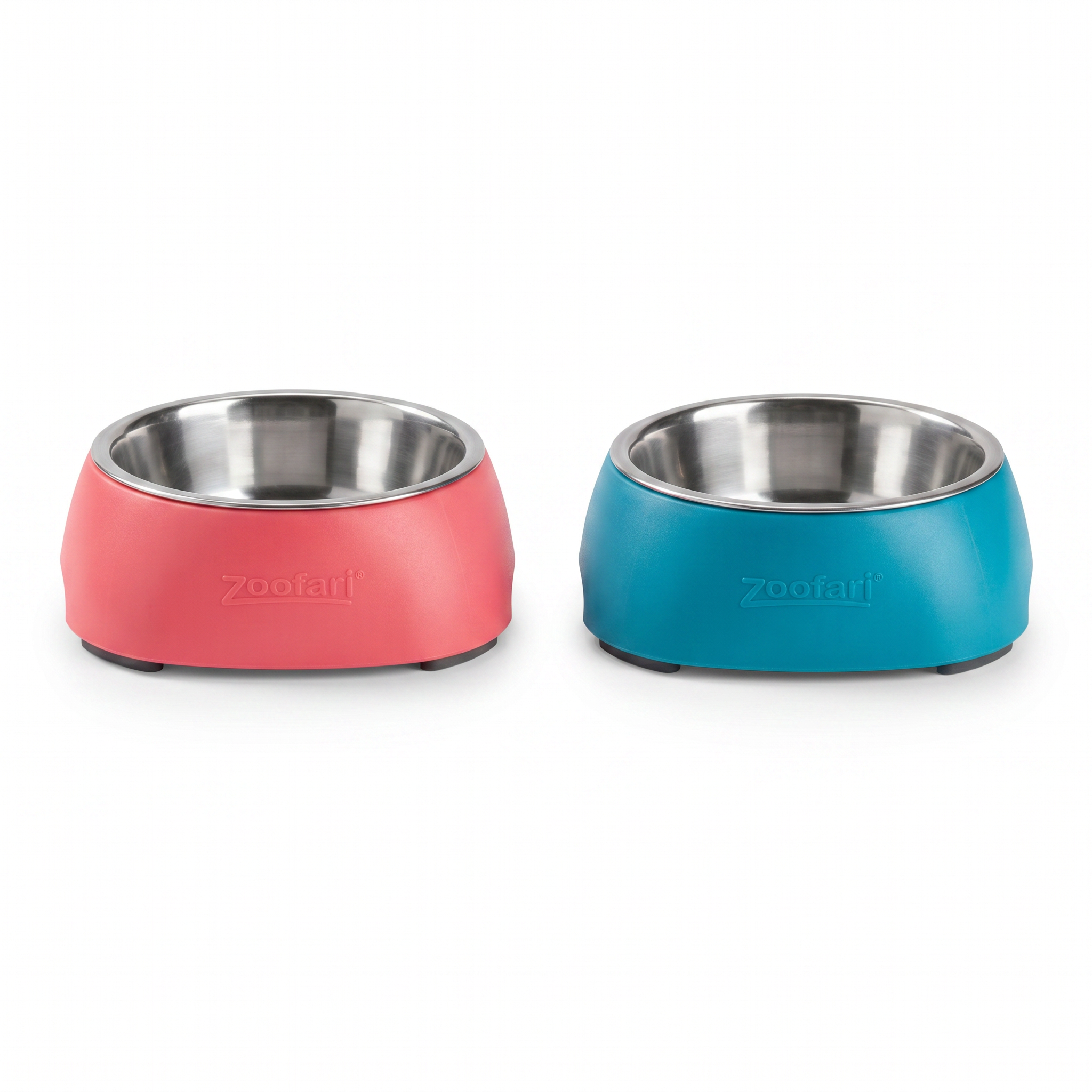 Comederos para Mascotas Zoofari Pack 2 uds 160ml