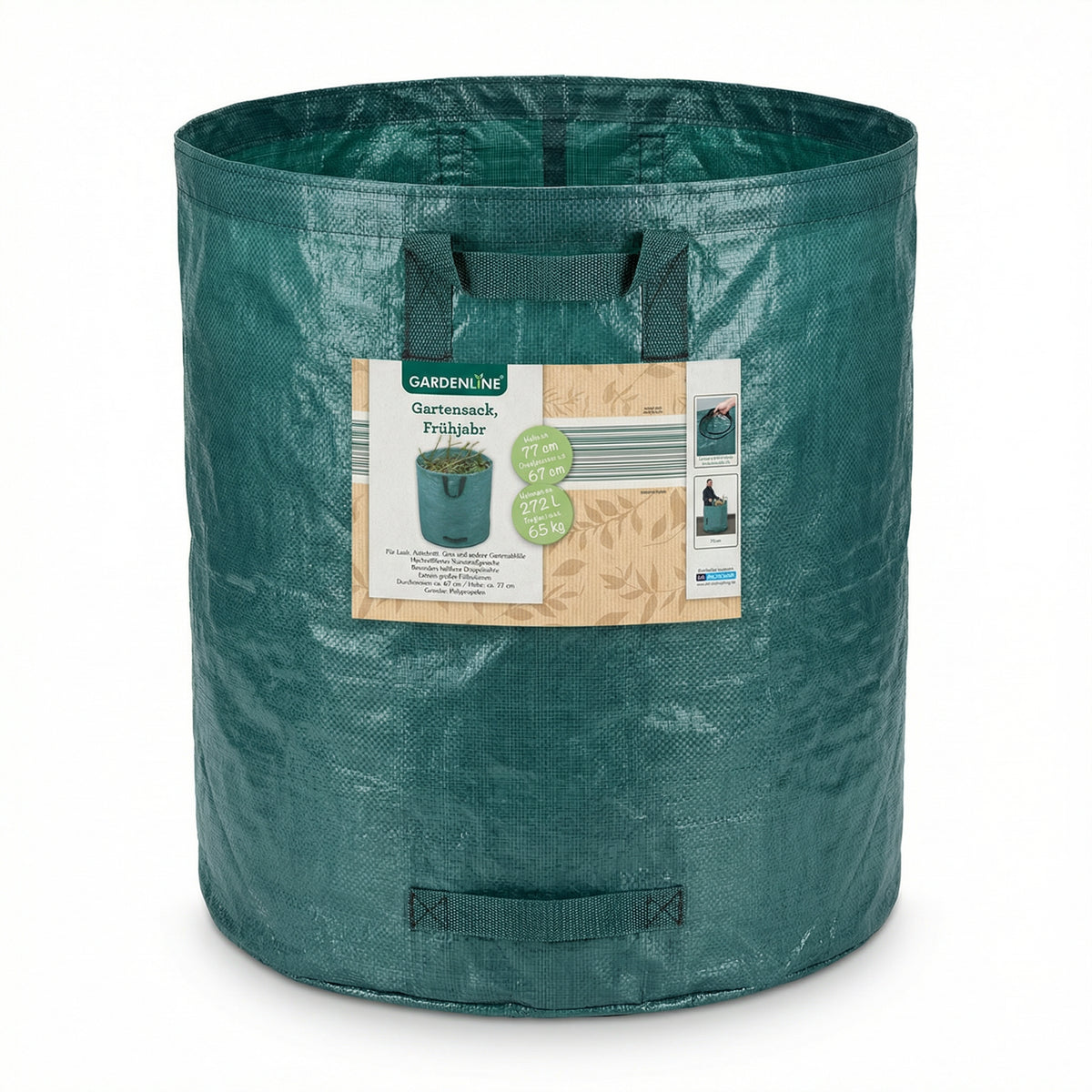Saco de Jardín Gardenline 272L Verde