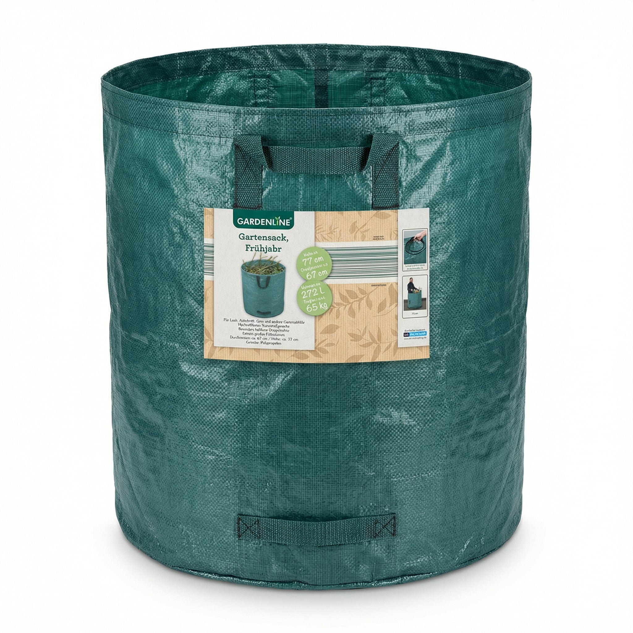 Saco de Jardín Gardenline 272L Verde