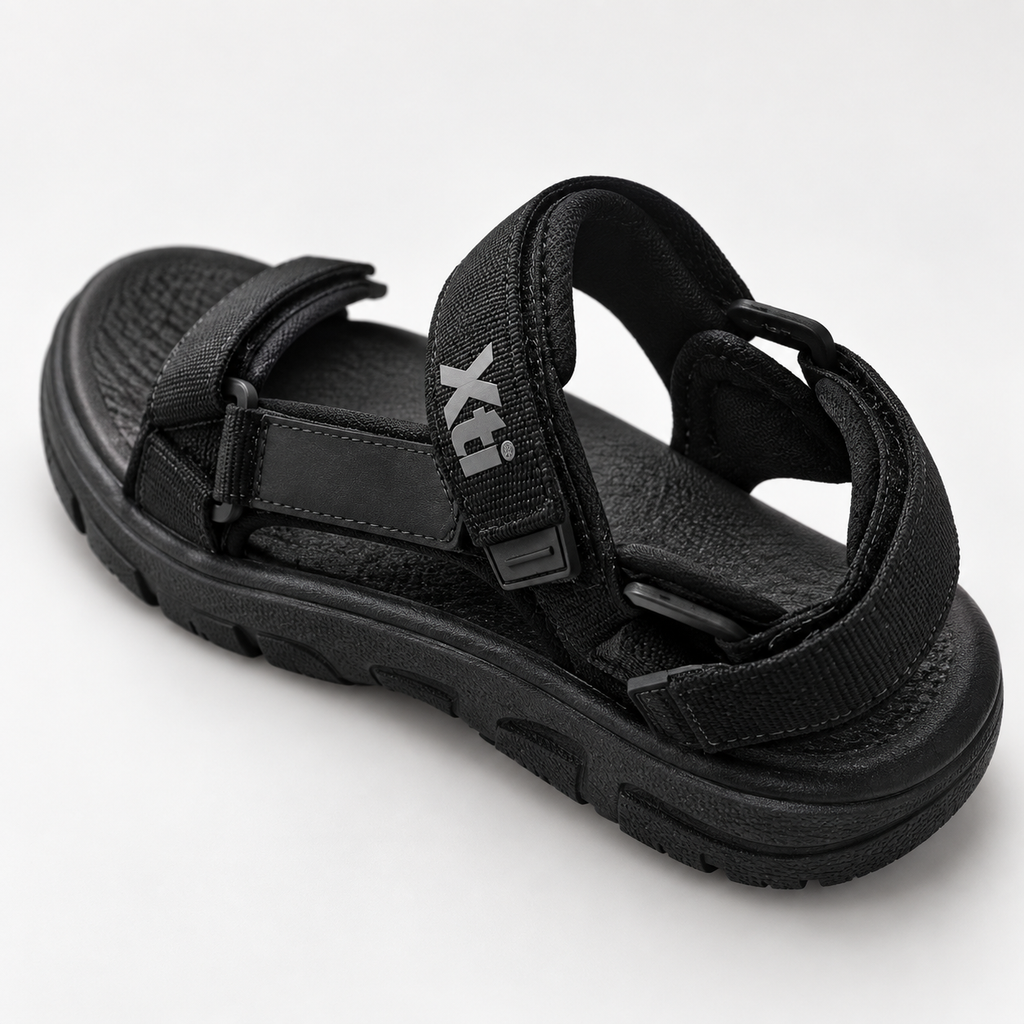 Detalle de las sandalias Xti 17470 negras